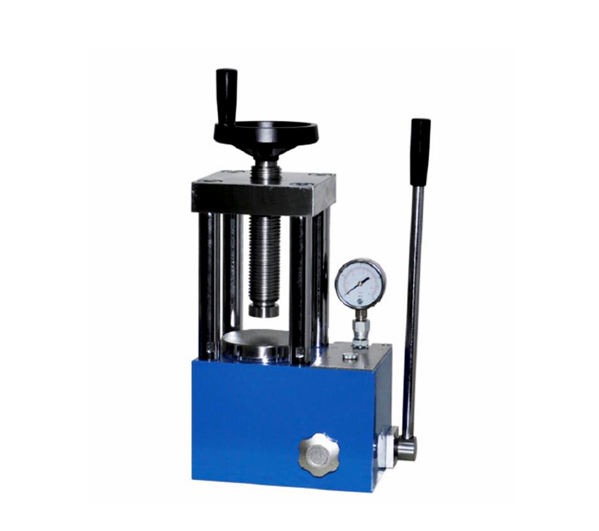 30T 300℃ Lab Manual Double Plate Hydraulic Hot Press Machine  suppliers,manufacturers,for sale