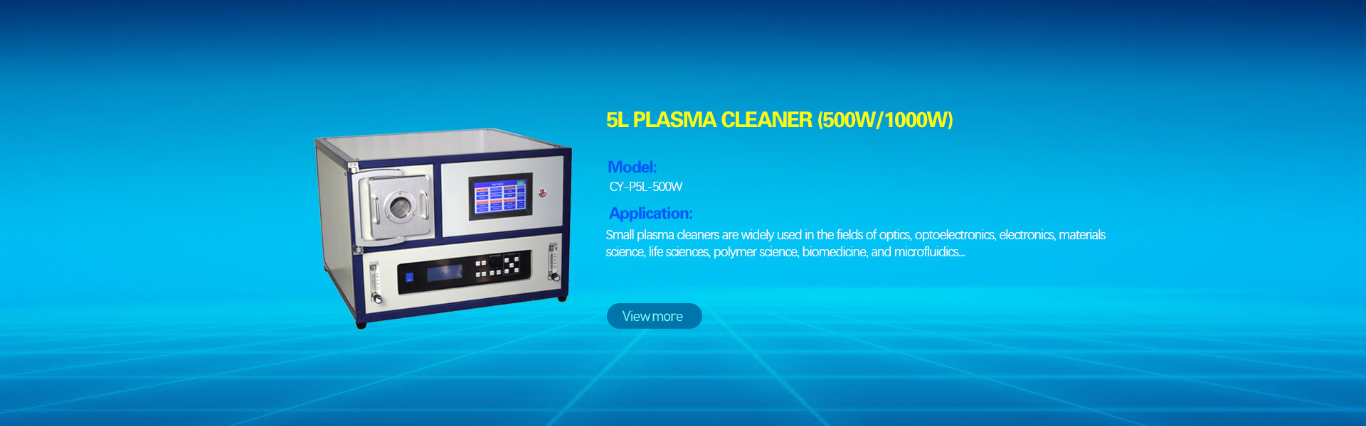 plasma cleaner