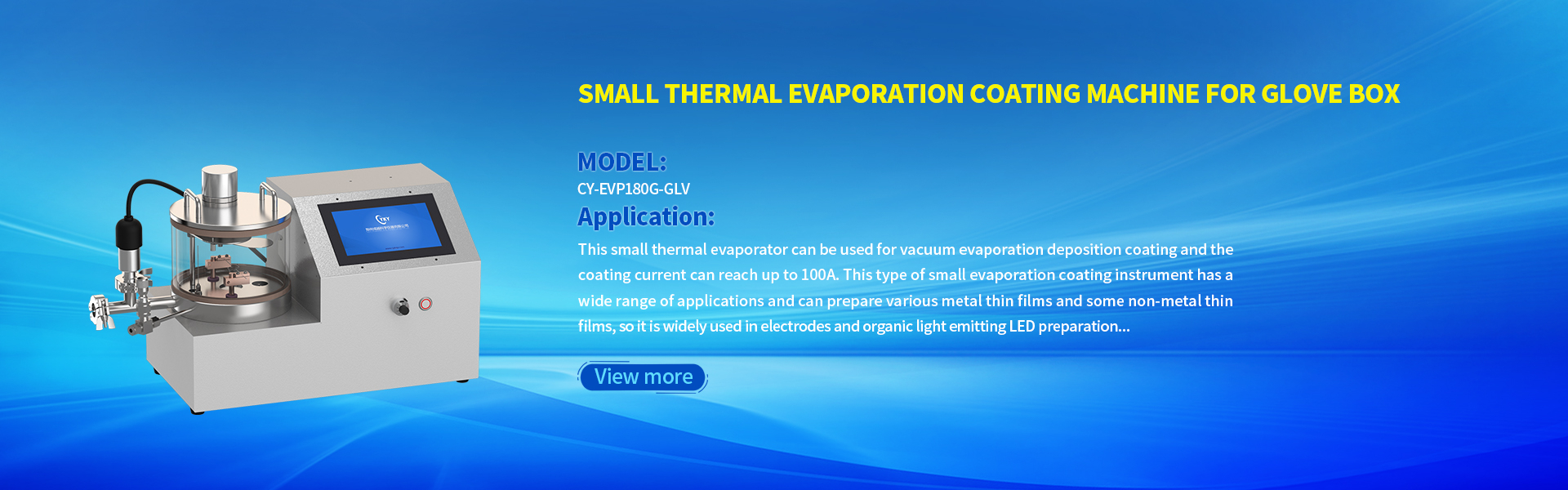 Evaporation Coater