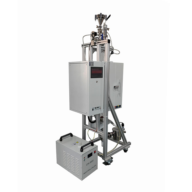 Ultrasonic atomization vertical single-zone tube furnace system
