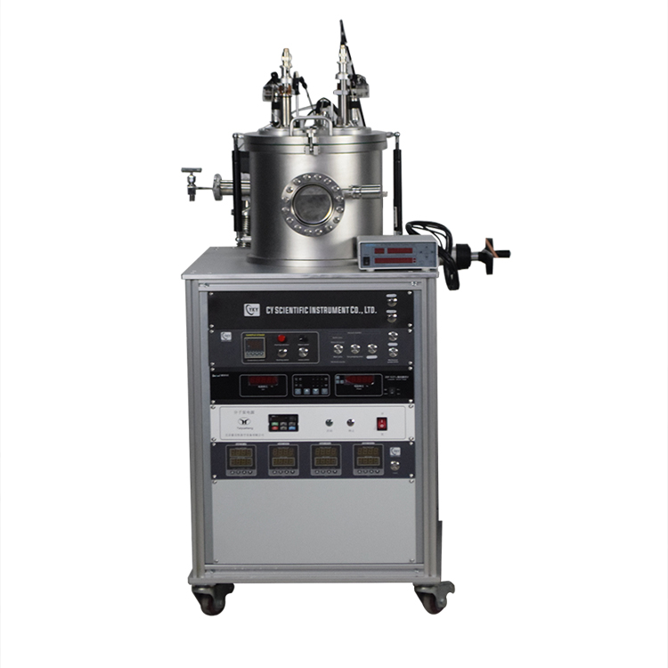 Lab DC magnetron sputter coating machine with a 2-inch target source