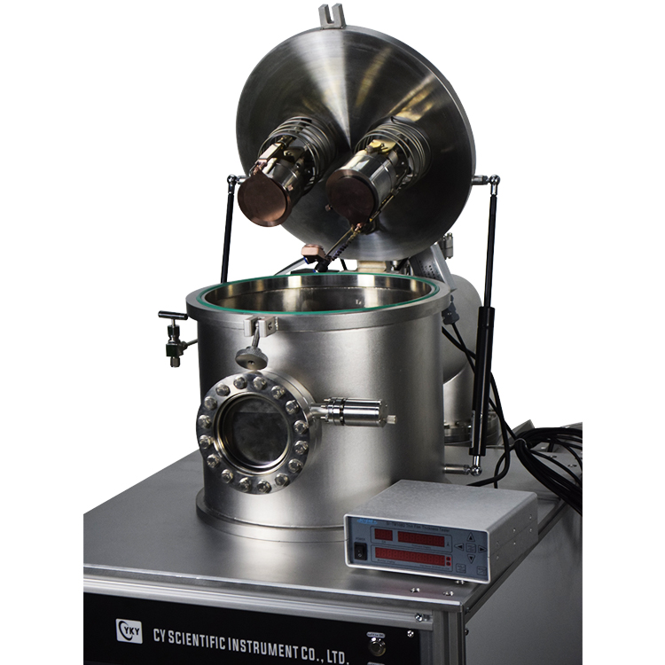 Lab DC magnetron sputter coating machine with a 2-inch target source