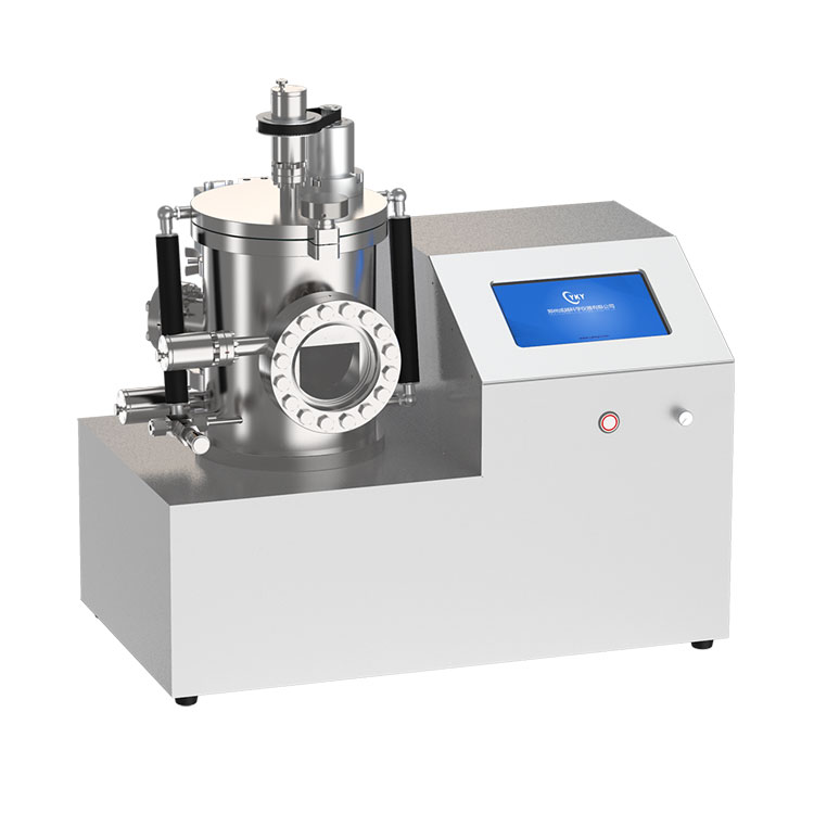 UltraHigh vacuum thermal evaporation coater with four heating sources