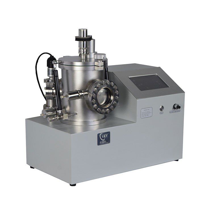 UltraHigh vacuum thermal evaporation coater with four heating sources