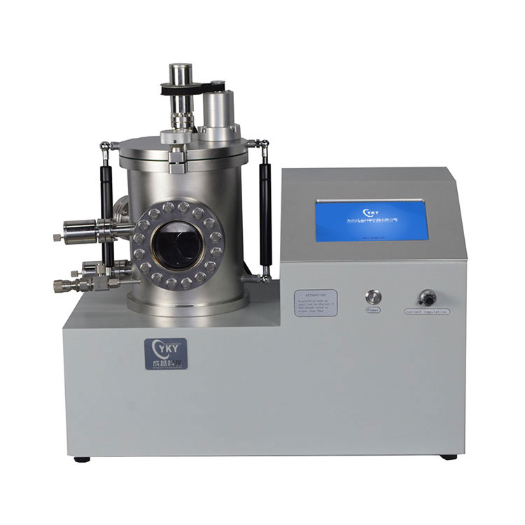Small high vacuum thermal evaporation coater