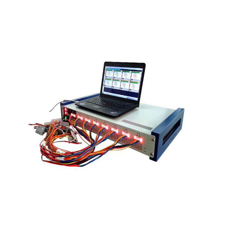 8 Channel Battery Analyzer (0.25 -300 Ma, Upto 5V W/ Temperature Measurement and Laptop & Software