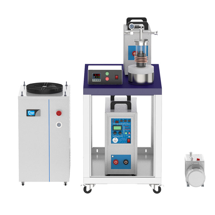 15KW Vacuum Induction Melting System up to 2000℃ with Complete Accessories