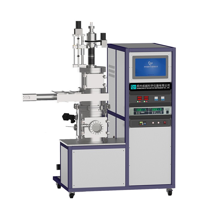 Electron beam evaporation coating equipment with auxiliary ion source