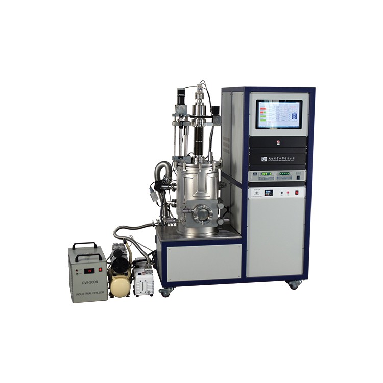 Ultra-High vacuum thermal evaporation coater with four heating sources