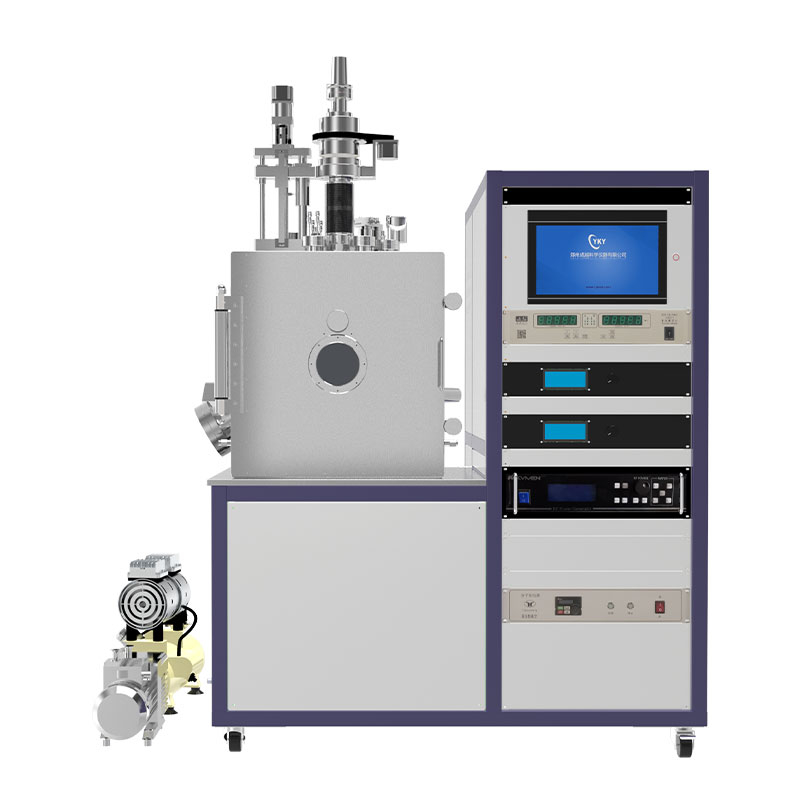 TWO-target DC RF Magnetron Sputtering Coater