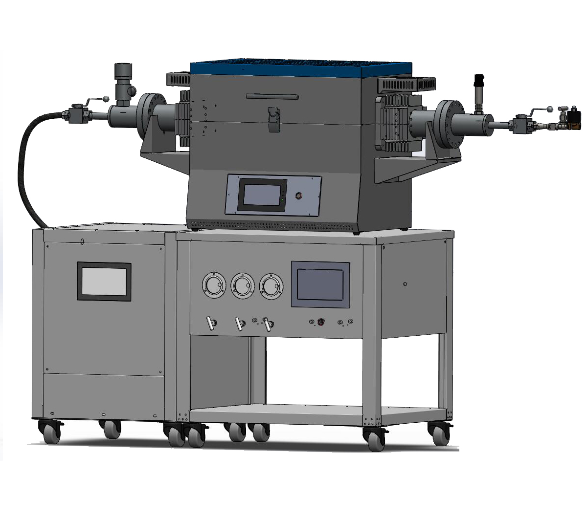 high pressure high temperature tube furnace