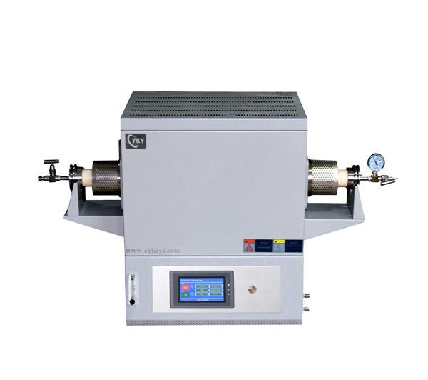 Laboratory 1700℃ Compact Corundum Tube Furnace with 170mm heating zone CY-T1700-50ITS