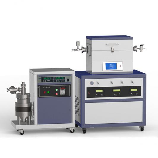 1200℃ single heating zone high vacuum CVD system with 3-channel mass flow meter CY-O1200-50IT-3Z-HV